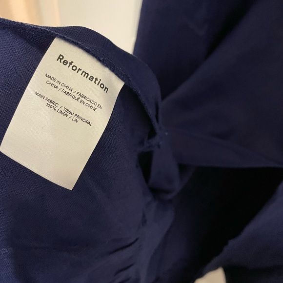 New Reformation Belgium Dress Danube - Picture 5 of 7